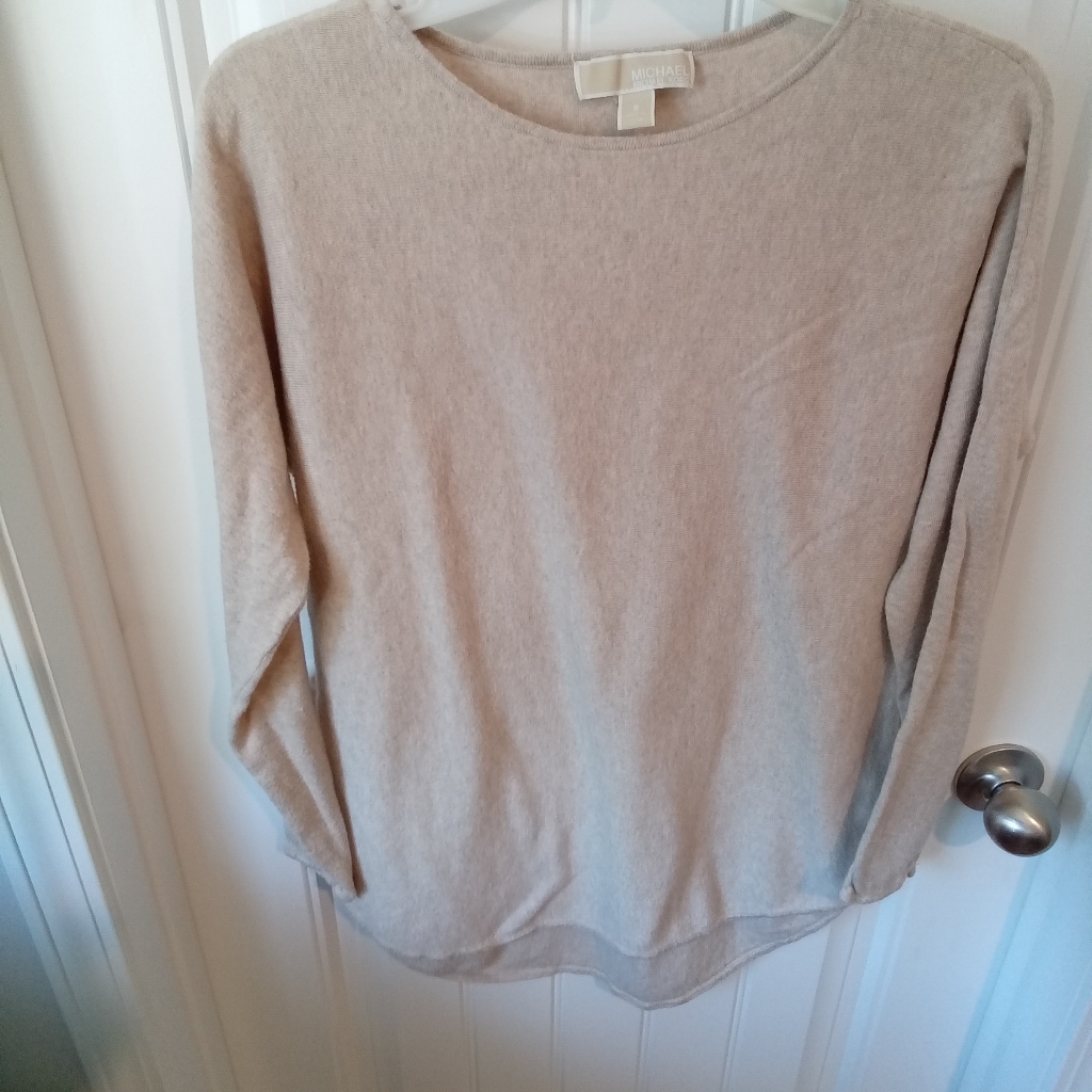 Michael Kors Soft Cream Tunic Size S